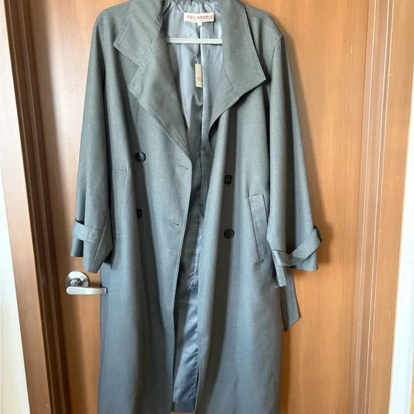 Free People Kennie Trench Coat - Picture 2 of 4